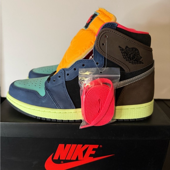 Nike Air Jordan 1 Retro High OG Tokyo Bio Hack Men's Size 9 Multicolor - Picture 5 of 6